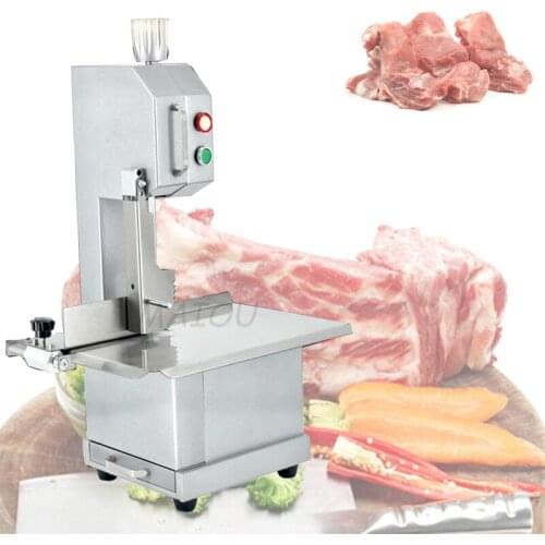 2021 Automatic Meat Bone Cutter Bone Saw Machine Electric Commercial Bone Cutting Machine 850W