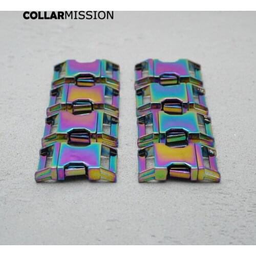 50pcs/lot Metal side release curved buckle durable hardware for paracord security lock dog collars parts Zinc Alloy CK20CH