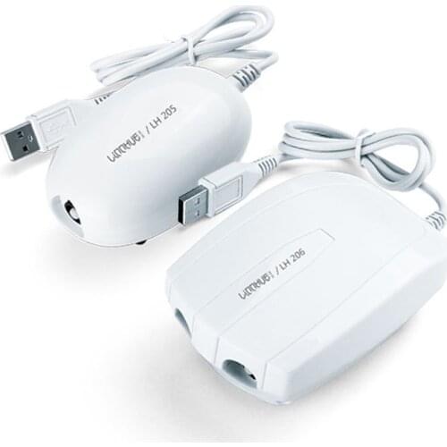 Fish Tank Aquarium Air Pump Filter Ultra Silent USB Powered Oxygen Air Bubbles Pump D1