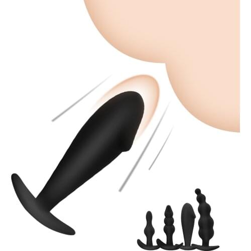 Anal Beads Jelly Anal Plug Butt Plug G-spot Prostate Massager Silicone Adult Sex Toys For Woman Men Gay Erotic Products