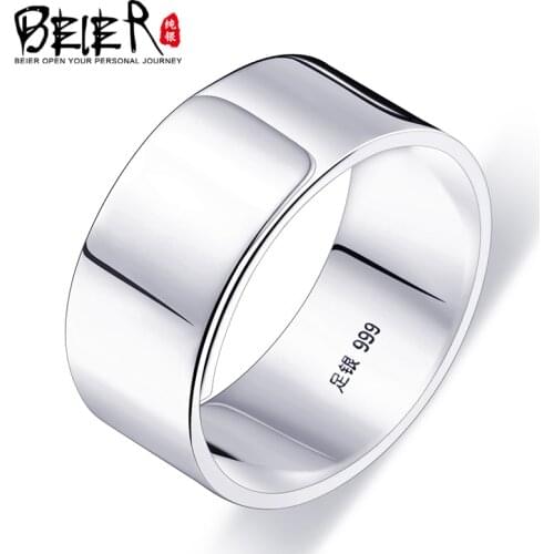 Beier jewelry 2015 simple and small unisex ring women and man high polish Fashion jewelry BR-SR002