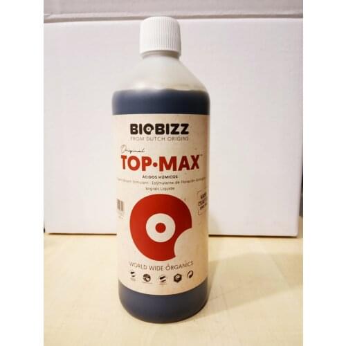 Biobizz Top-Max 1L-humic acid can increase nutrient availability on the ground-shipments 24-48 hours