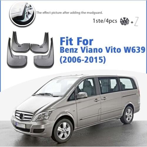 Mudguard For Benz Vito Viano W639 2006-2015 Front Rear Mudflaps Mudguards Car Accessories Auto Styline Splash Guard Fender