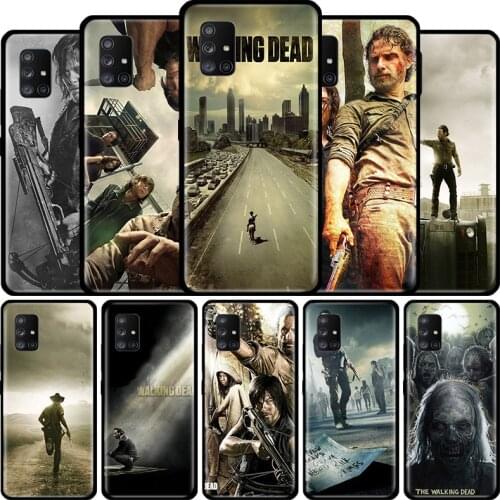 TV Series The Walking Dead Case for Samsung Galaxy A50 A70 A70s A80 A60 A40 A30 A20e A20 A10 A7 A9 2018 Tpu Phone Coque Fall
