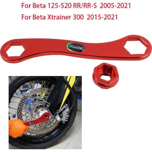 Front Rear Axle Wrench Tool Spanner For Beta RR RR-S 125-520 150 250 350 400 450 500 2005-2021 Xtrainer 300 Rail Side Multi Tool