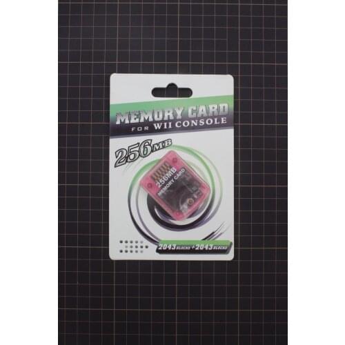 High Quality Memory Card 256MB Saving GC Game Data For Nintendo Wii NGC Console