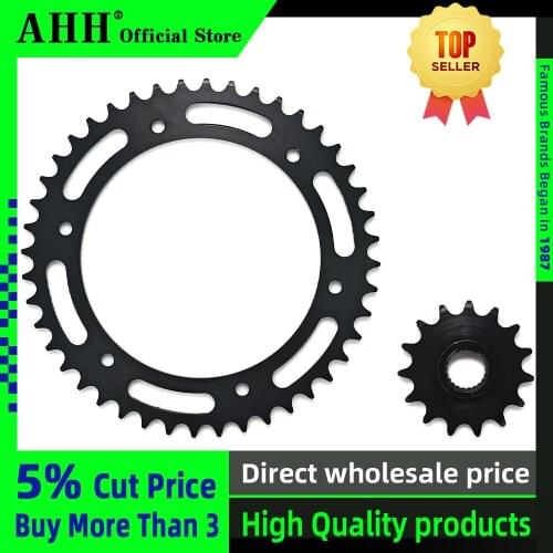 AHH A Set Front And Rear Chain Sprocket Gear Disc Wheel Kit For Yamaha TTR250 TTR 250 Motorcycle Accessories