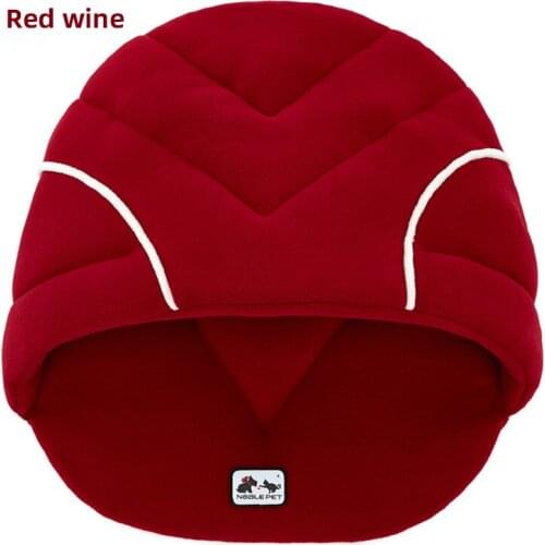 Dog Mat Warm Fleece Sleeping Bag Pets Kennel Winter Cats Basket Pomeranian Chihuahua Plush Kennels For Indoor Dogs Pet Products