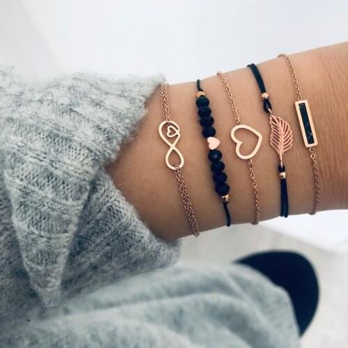 LANTINSTUNE Bracelets With Pendants