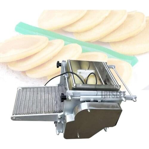 Multifunctional Corn Tortilla Roller Pancake Machine Electric Commercial Automatic Dumpling Wraaper Flour Making