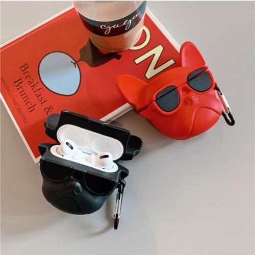 Dog Model Wireless Earphone Case Protective Headphone Accessories for Airpods Pro Cases For Airpods 3 Charging Box Cover Case
