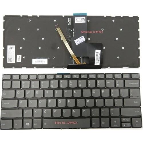 New US Laptop Keyboard for Lenovo IdeaPad 520S-14IKB Black With Backlit