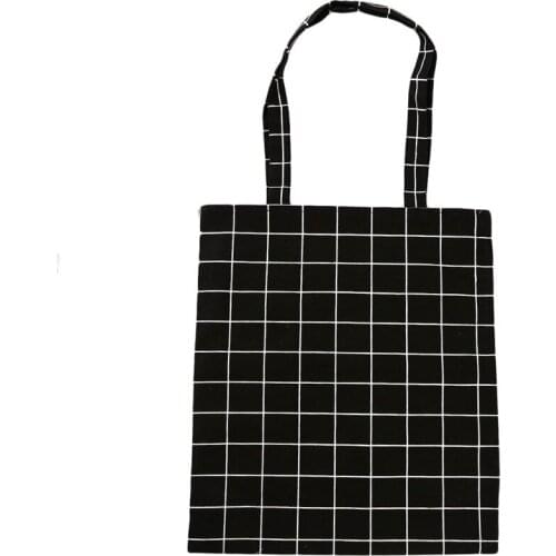 Daily Tote Bag Shopping Travel Canvas Bags Reusable Foldable Shoulder Bag Large Handbag for Women