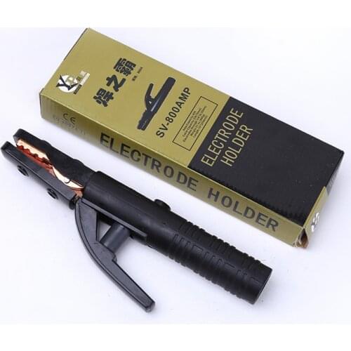 Premium USA Style Welding MMA Electrode Holder 1.6mm to 4.0mm Holder Clamp 300A Copper Forging Tooth