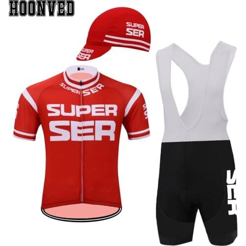 Pro Team racing Man Retro gules cycling Jersey suit Mtb Short sleeves Bib resilience Shorts 9D Gel Pad maillot ciclismo hombre