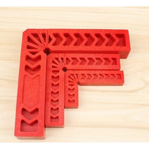3/4/6 Inch Plastic 90 Degree Positioning Squares Corner Right Angle Clamps L-square Holder For Woodworking
