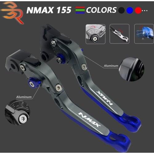 For Yamaha N-MAX NMAX 150 2015 2016 2017 2018 2019 2020 2021 Motorcycle CNC Adjustable Folding Extendable Brake Clutch Levers