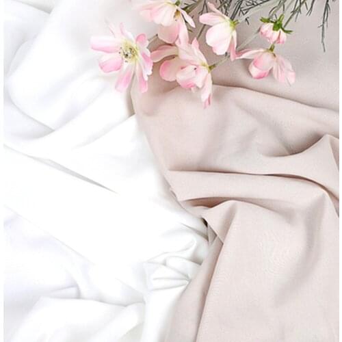 1 Meter Solid Color Printed Cotton Hemp Thin Fabrics Handmade Sewing Shirts Clothing Hanfu Doll Soft Cloth Tissu DIY Accessories