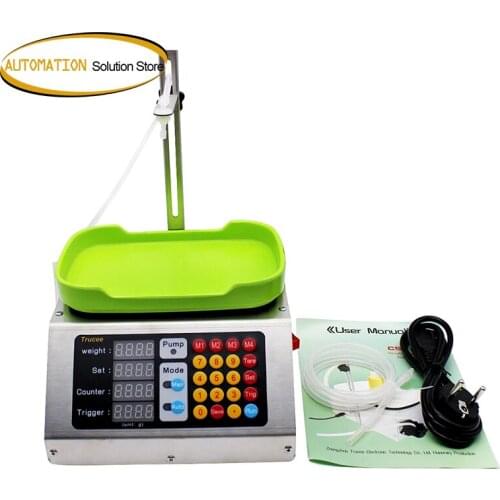 CSY-M90 Micro filling machine Weighing peristaltic pump liquid quantitative dispensing dosing device 1-50ML