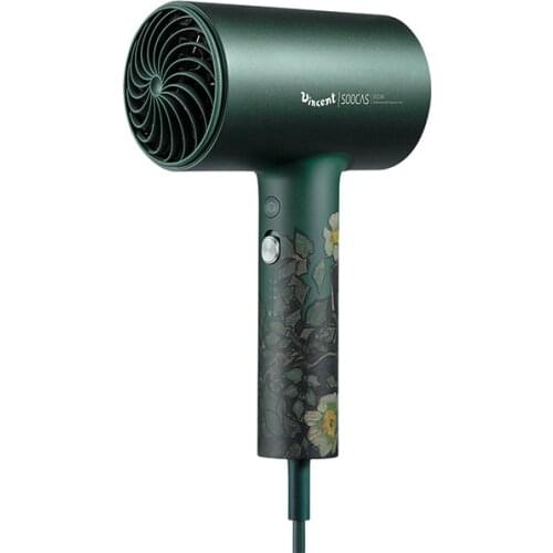 H5 Anion Hair Dryer 1800W Professional Blow Dryer Aluminum Alloy Powerful Electric Dryer Orginal Europe EU Plug Vangogh