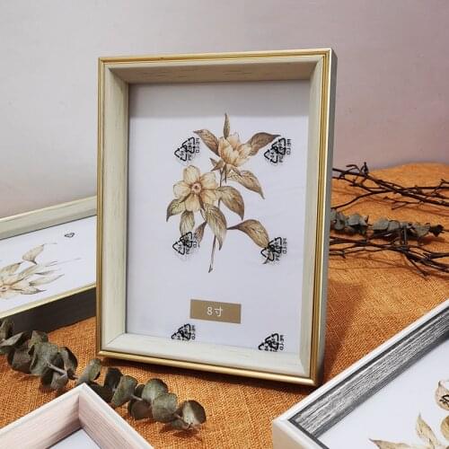 Nordic Photo Frame For Picture Resin Picture Frames for For Pictures Wall Hanging Photo Decor Party Wedding Poster Frame