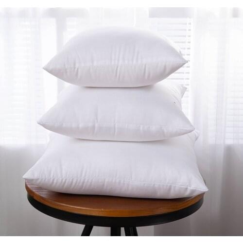 Classic 9 sizes Solid Pure Cushion Core Funny Soft Head Pillow Inner PP Cotton Filler Health Care Cushion Filling