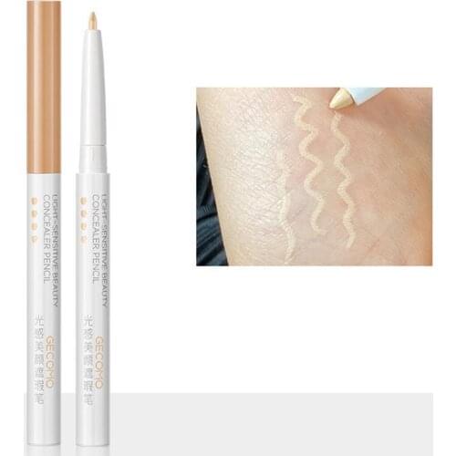 Concealer Pen Concealer Cover Stick Pencil Conceal Spot Blemish Silkworm Makeup Pen Pen Cream Foundation Lying V0M8