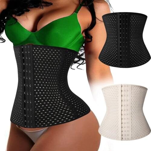 Waist Trainer for Women Underbust Shapewear Sport Girdle Corsets Cincher Hourglass Workout Body Shaper Slimming Belt
