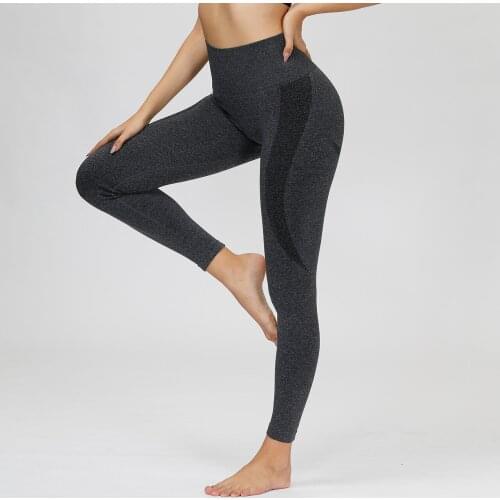 FIKI New Yoga Pants Women Leggings For Fitness Nylon High Waist Long Pants Women Hip Push UP Tights Women Gym Clothing