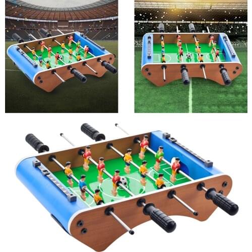Mini Table Football 14" Table Top Football Family Friend Soccer Shoot Game