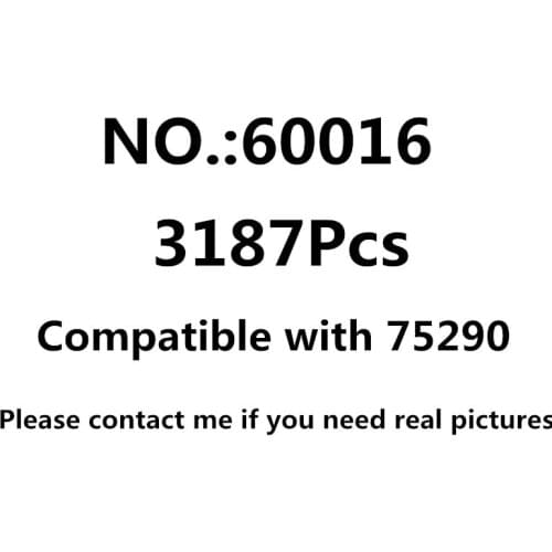 IN STOCK STAR UNION 60016 Mos Eisley Cantina Set Bricks Building Blocks Educational Funny Toys Birthday New Year Gifts 75290