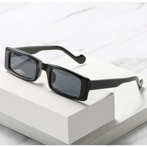 2021 new fashion personality unisex small frame square sunglasses trend wild sunglasses women street driving glasses men