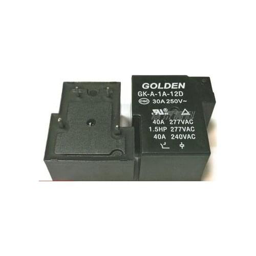 New Relay 10pcs/lot GK-A-1A-24D 24V GK-A-1A-12D 12VDC GK A 1A 24D GK-A-1A 24D GK-A-1C-24D GK-A-1C-12D 12VDC 5PIN 30A