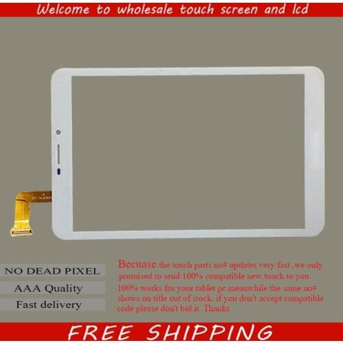 White New touch screen For 8" ARCHOS 80c Xenon 3G Tablet Touch panel Digitizer Glass Sensor Replacement Free Shipping