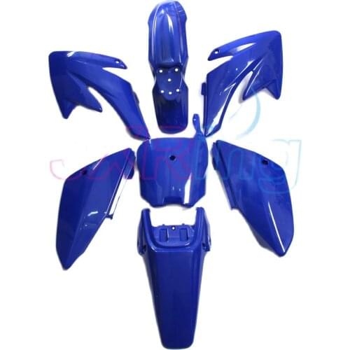 CRF70 Plastic covers Plastic kits Fairing CRF70 Pit Bike Procket Bike Xmotos Baja DR50 49 50cc 70 90 110 New PP4 Blue