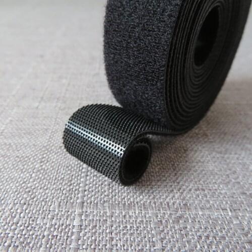 Width 2cm Reusable Nylon Magic Tape Velcro Cable Manaager Winder Clip Bow Ties Straps Wire Desktop Adhesive Hook Loop Fastener