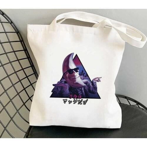 Michelangelo shopping bag cotton canvas handbag grocery shopping bolsa bag sac cabas string boodschappentas sacolas