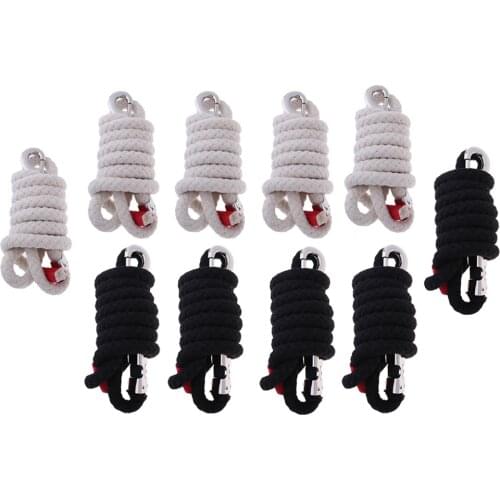 Thick Cotton Horse Pony Dog Lead Rope with Trigger Clip Horse Riding Leading Equestrian Equipment Supplies