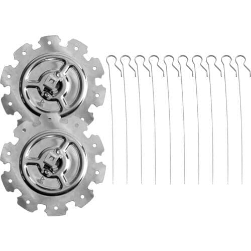 Stainless Steel Rotating Skewers Set Reusable Flat Barbecue Skewers BBQ Needle Stick For Home Use Outdoor Camping Picnic Tools