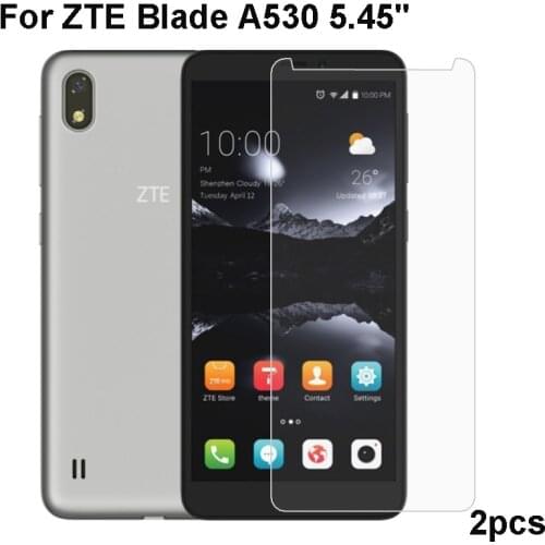 Tempered Glass ZTE Blade A530 Screen Protector Phone Film Explosion Proof Tempered Glass Screen Protector on ZTE A530 A 530 2PCS
