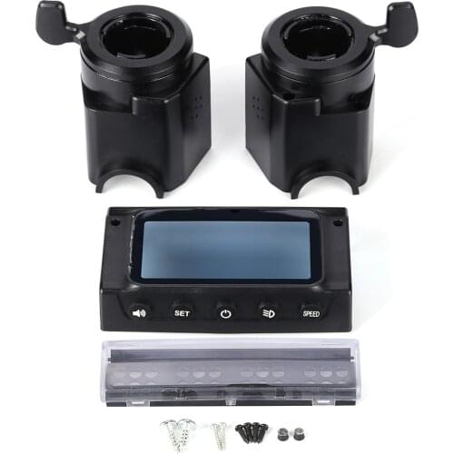 1 Set Electric Scooter Screen Protective Cover + Left/Right Thumb Handle + Lamp Housing Kit Replacement for Kugoo S1 S2 S3 Parts