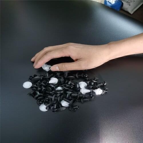 100Pc Auto Fastener Clips Rivet Mixed Car Clips for Mercedes Benz A200 A180 B180 B200 CLA GLA AMG A B C E S Class CLS GLK CLK