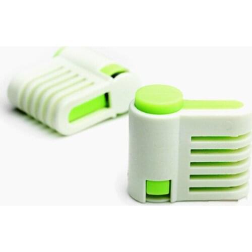 2PCS 5 Layers Kitchen DIY Cake Bread Cutter Leveler Slicer Cutting Fixator Tools S