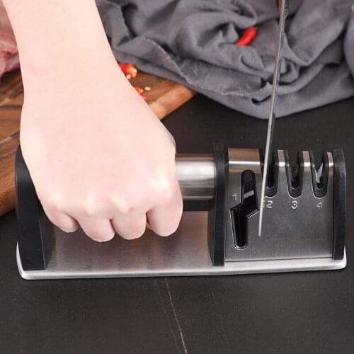 Four in one Multi function New SHARPENER QUICK sharpener scissors sharpener boning knife sharpener Fruit knife Carpenters tools