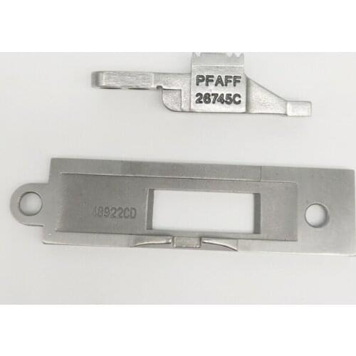 91-026745-04+91-048922-04 FEED DOG NEED PLATE FOR PFAFF 591 574 571 INDUSTRIAL SEWING MACHINE PFAFF SHOE MACHINE