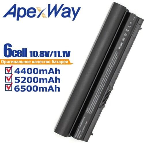 ApexWay 6 cells Laptop Battery For DELL Latitude E6120 E6220 E6230 09K6P 7FF1K E6430S E6320 XFR E6330 312-1239 11HYV