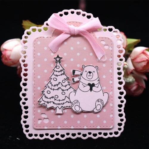 Tag Cards Metal Cutting Dies Stencils for DIY Scrapbooking/photo album Decorative Embossing DIY Paper Cards