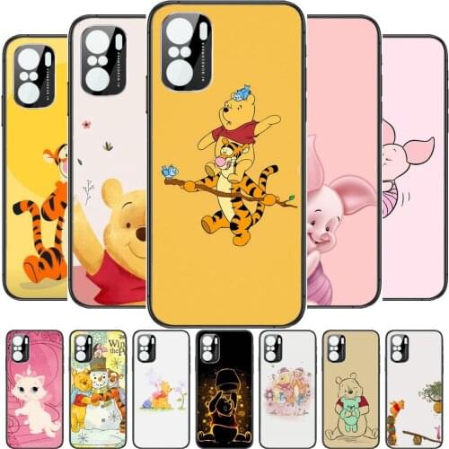 Disney Cartoons Cute 2021 Phone Case For xiaomi redmi POCO F1 F2 F3 X3 Pro M3 9C 10T Lite NFC Black Cover Silicone Back Prett mi