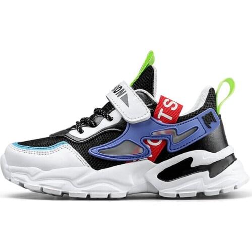 2021 Autumn Breathable Children Shoes Boys Sports Shoes Brand Fashion Kids Sneakers for Girls Big Kids Boy Mesh Shoes