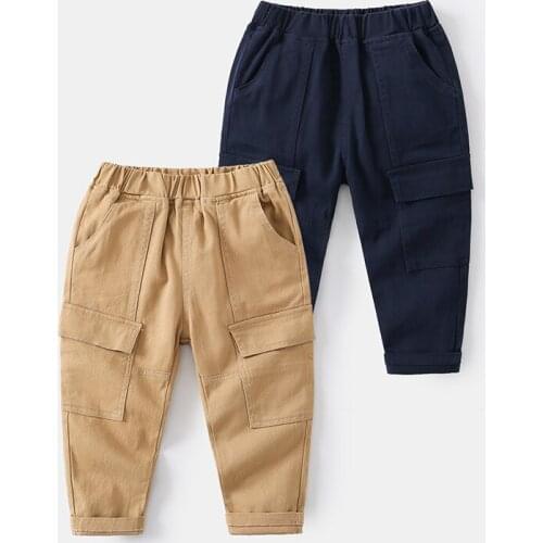 Spring Kids Pants Boys Pants Casual Children Cargo Pants for Boys Baby Girl Pants Winter Pants for Girls Kids Clothing 2-8Y